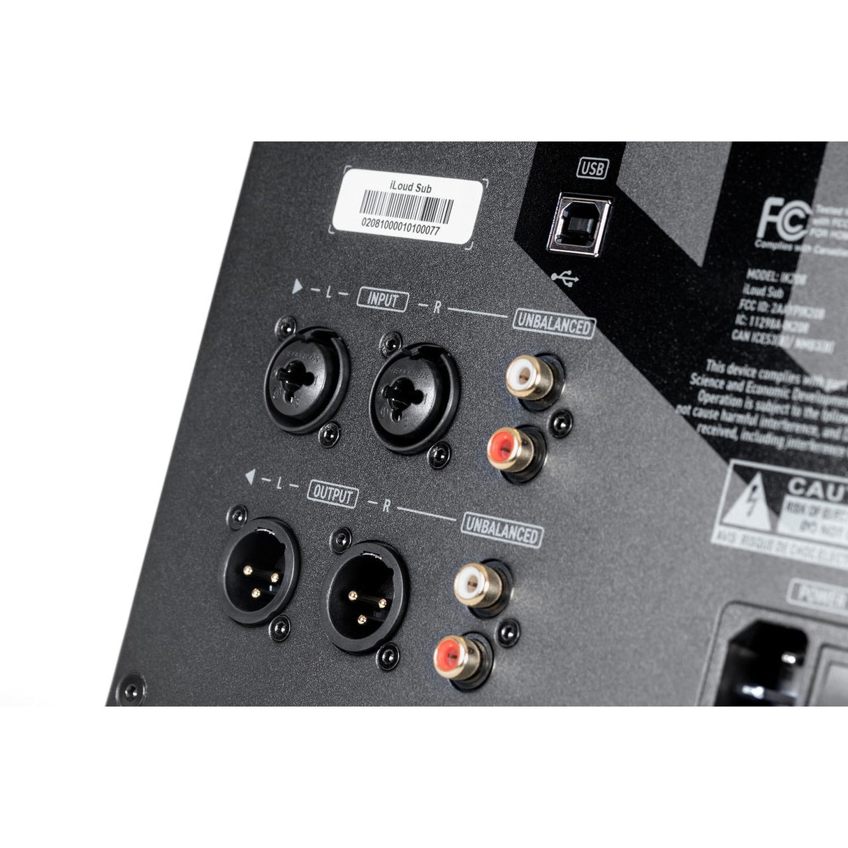 IK Multimedia iLoud Sub Ultra-Compact Actieve Subwoofer 6.5 Inch met ARC Room Correction en Bluetooth