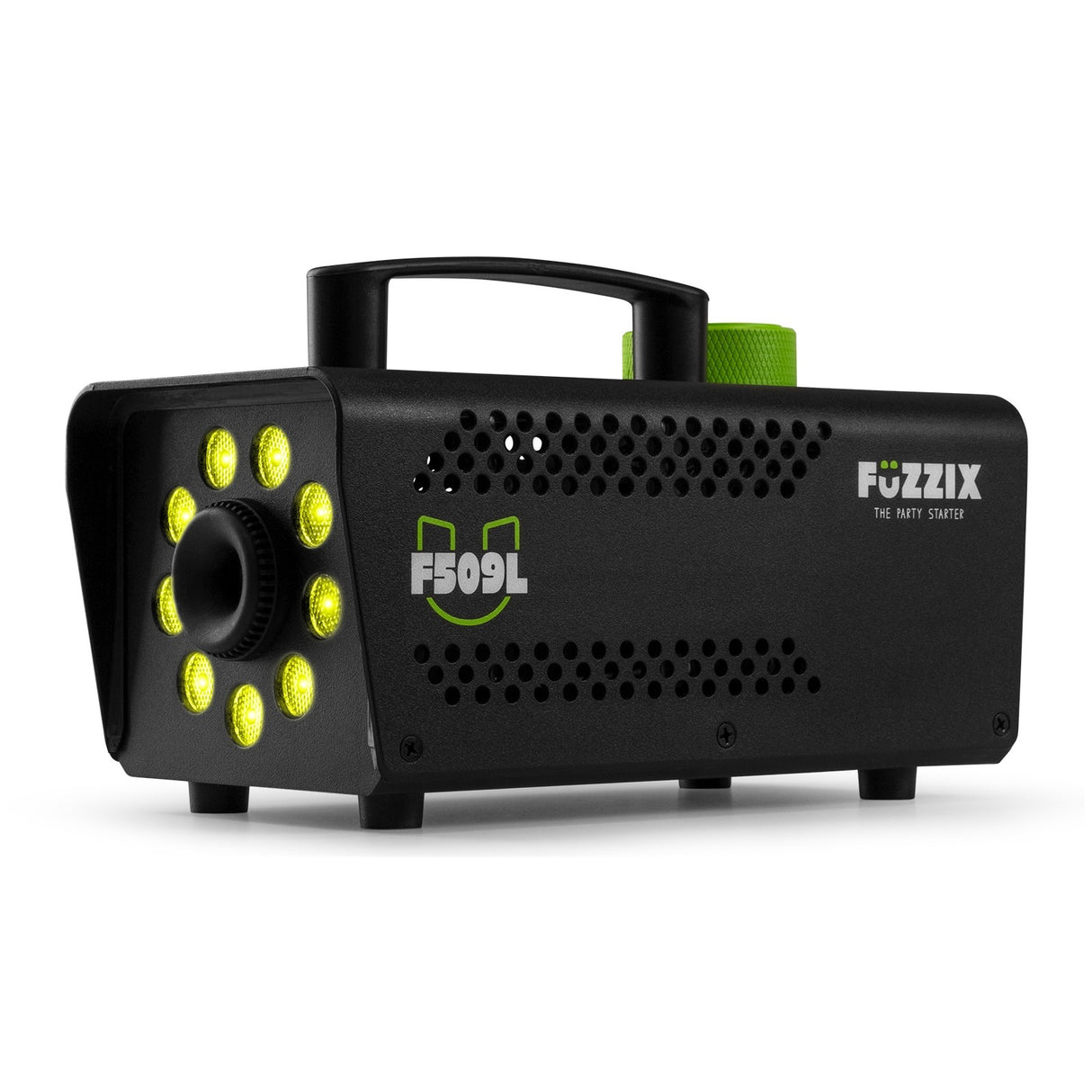 Fuzzix F509L Party Rookmachine – 500W met 9x RGB LED’s en Draadloze Afstandsbediening