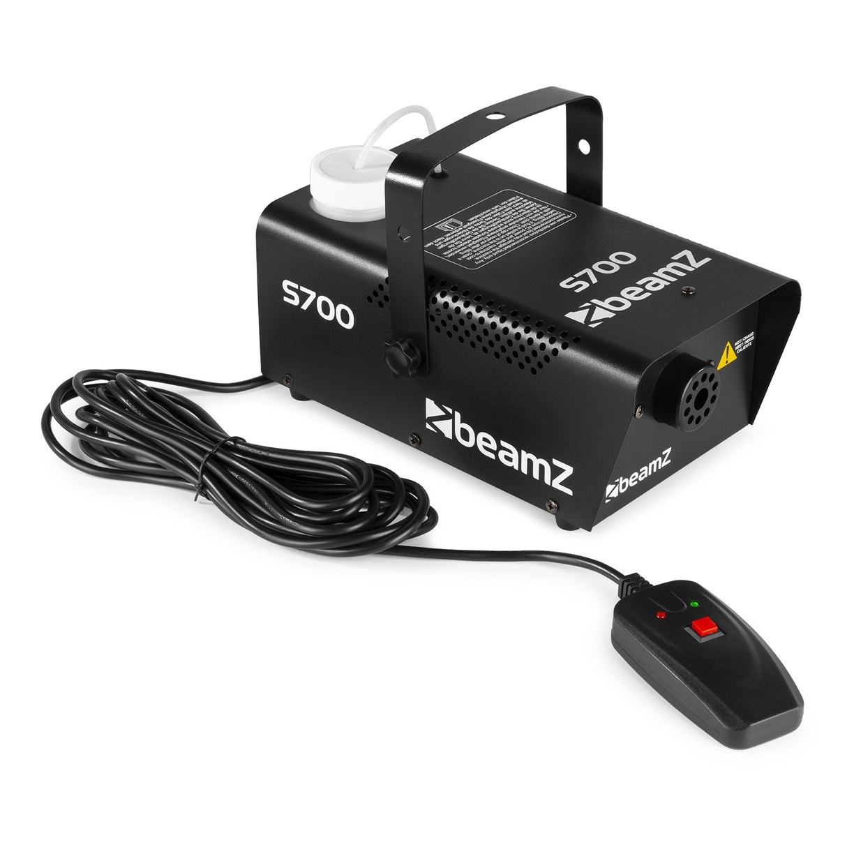 beamZ S700 Rookmachine 700W met Afstandsbediening en Inclusief Rookvloeistof