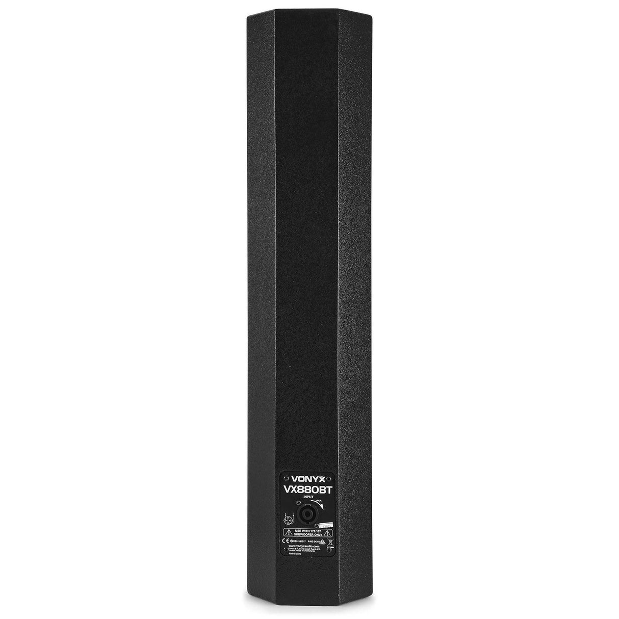 VONYX VX880BT 1000W 2.1 Actieve Speakerset met 15 inch Subwoofer, Bluetooth en Kolomspeakers