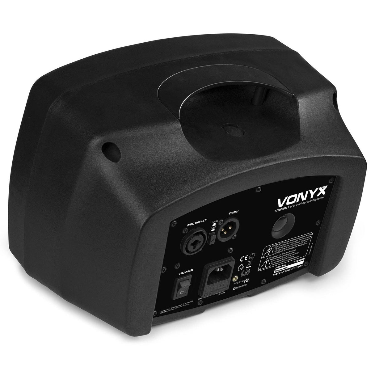 VONYX V205B Actieve Personal Monitor Speaker 80W met Bluetooth en USB MP3 Speler