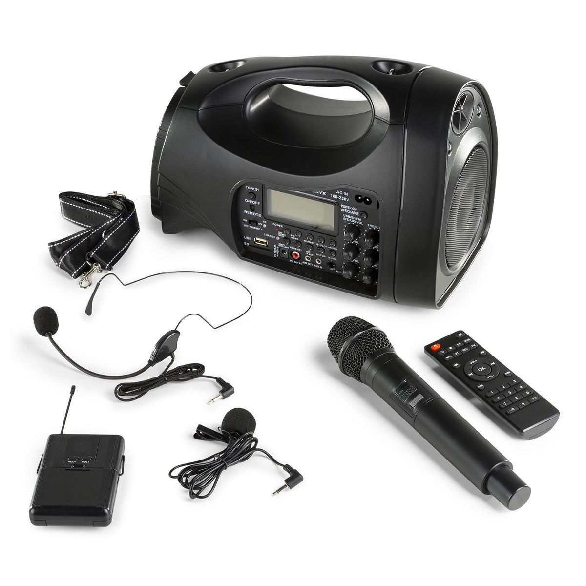 Vonyx ST016 Draadloos persoonlijk PA systeem UHF Combi