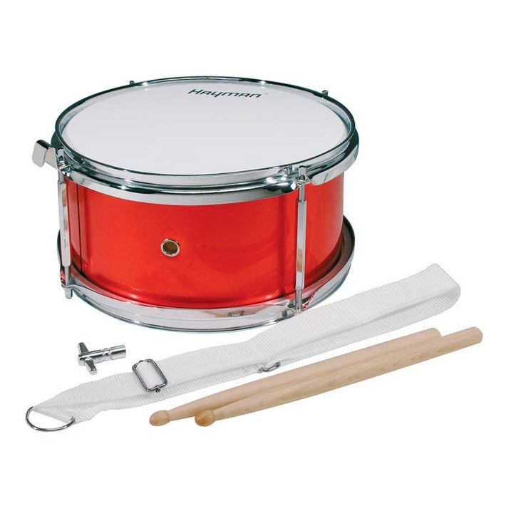 Hayman JSD-010-MR Kinder Snaredrum 10 inch – Metallic Rood