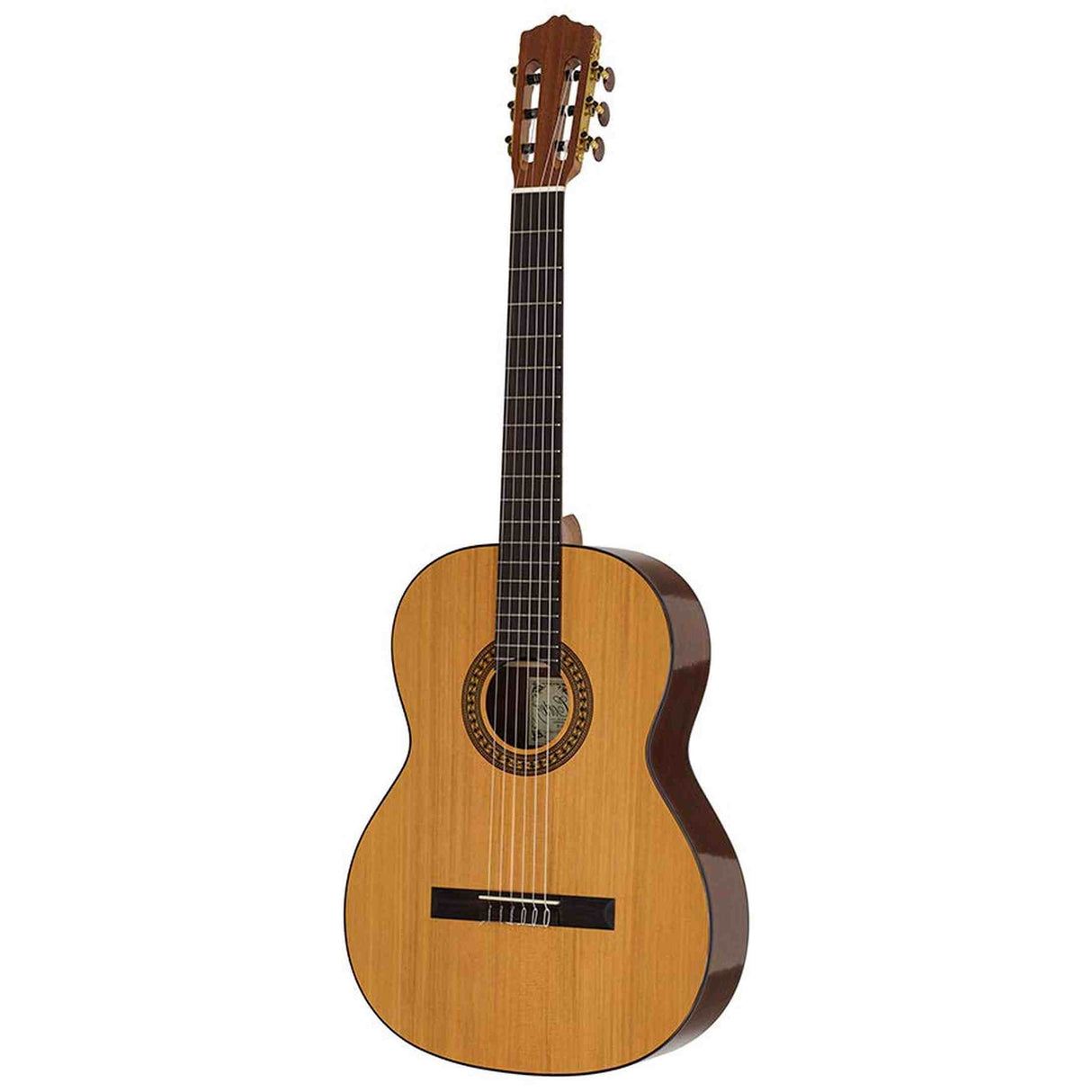 Salvador Cortez CC-22L – Linkshandige klassieke gitaar met massief ceder bovenblad en sapele body