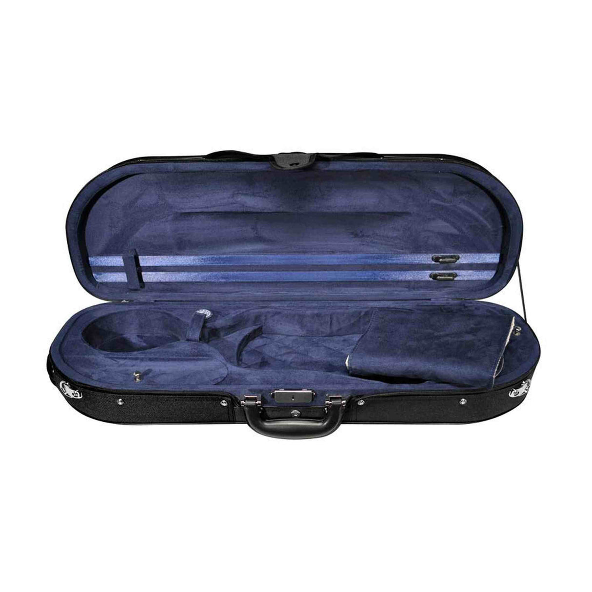 Leonardo VC-1844-BU Student Series vioolkoffer 4/4 D-vorm zwart