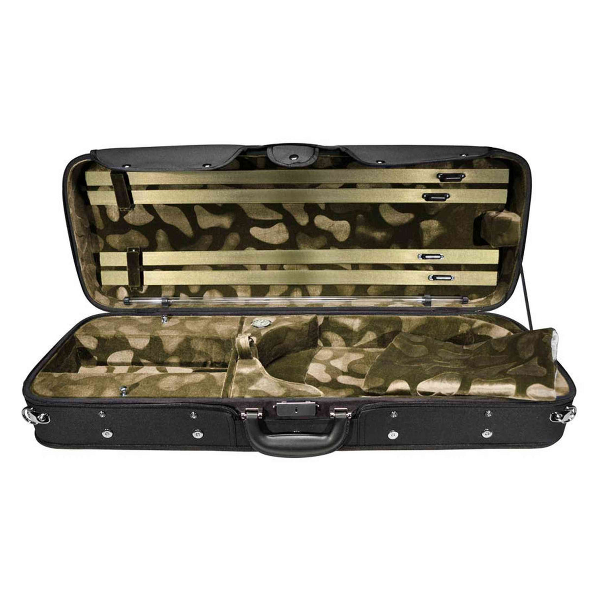 Leonardo VAC-47-BG Pro Series altvioolkoffer oblong verstelbaar zwart groen