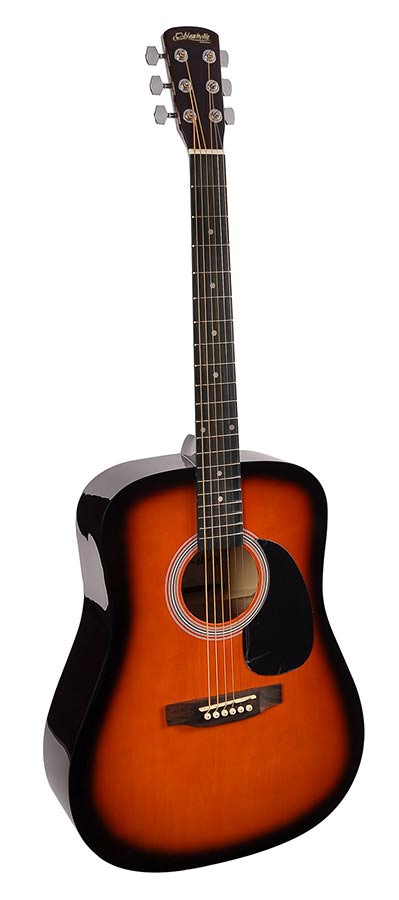 Nashville GSD-60-SB Dreadnought Akoestische Gitaar Sunburst