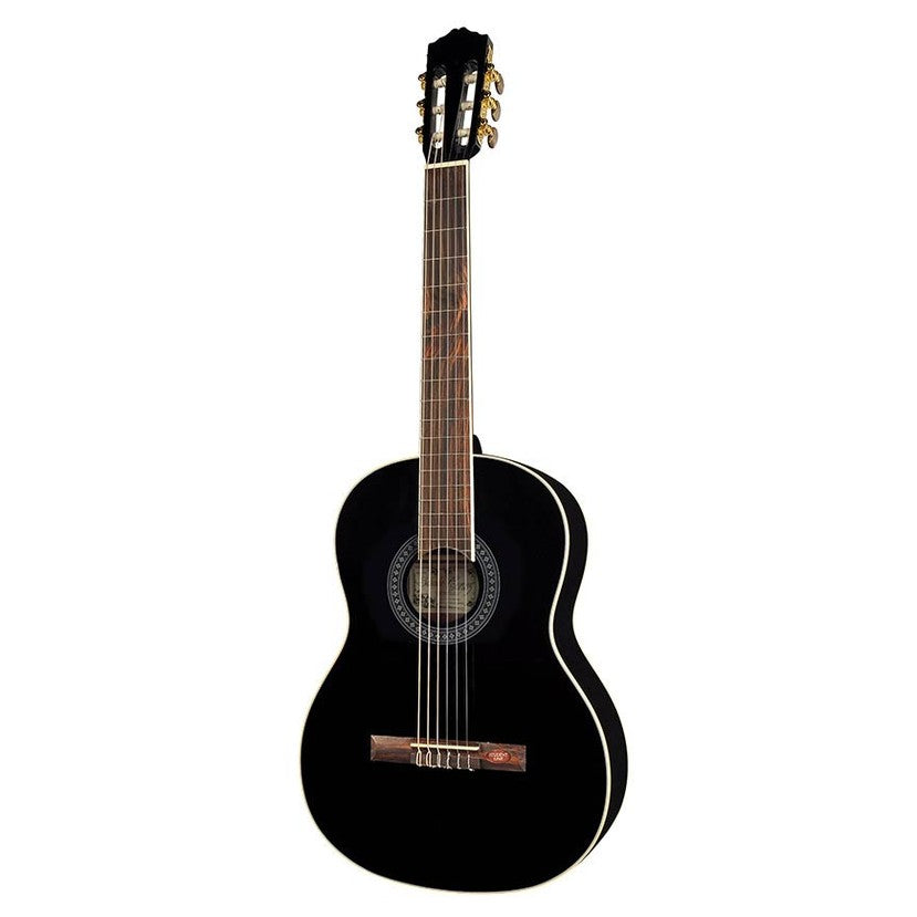 Salvador Cortez CC-10-BK Klassieke Gitaar – Student Series Zwart Hoogglans