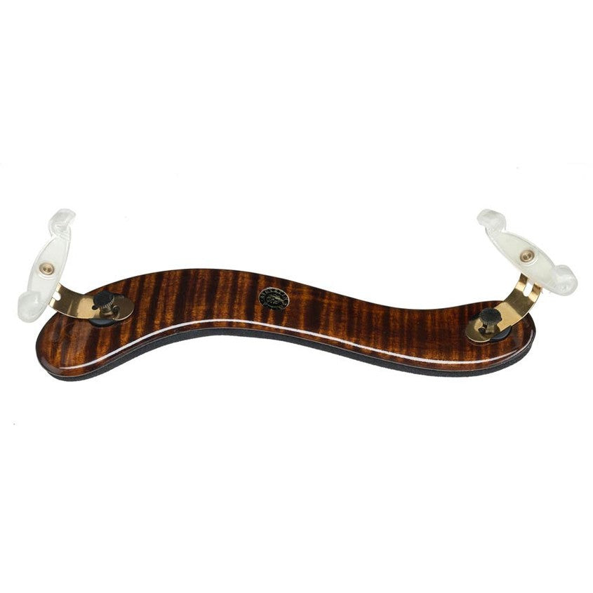 Augustin Viva la Musica VLM-DIA-D shoulder rest for violin, flamed maple, dark varnished, fits 4/4- 3/4