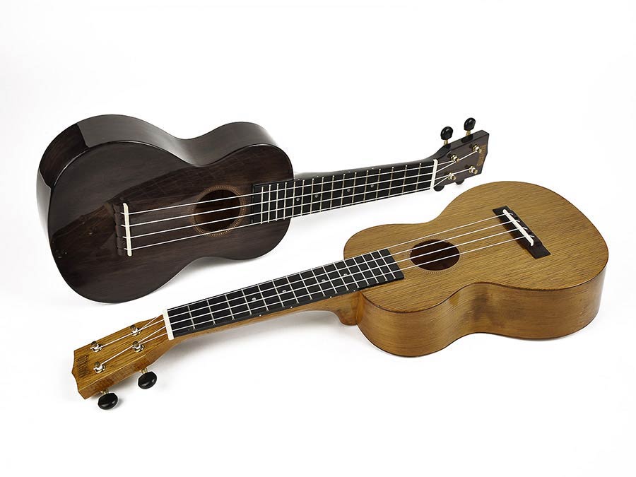Mahalo MH2WTBK Hano Series Concert Ukulele Transparant Zwart Wide Neck