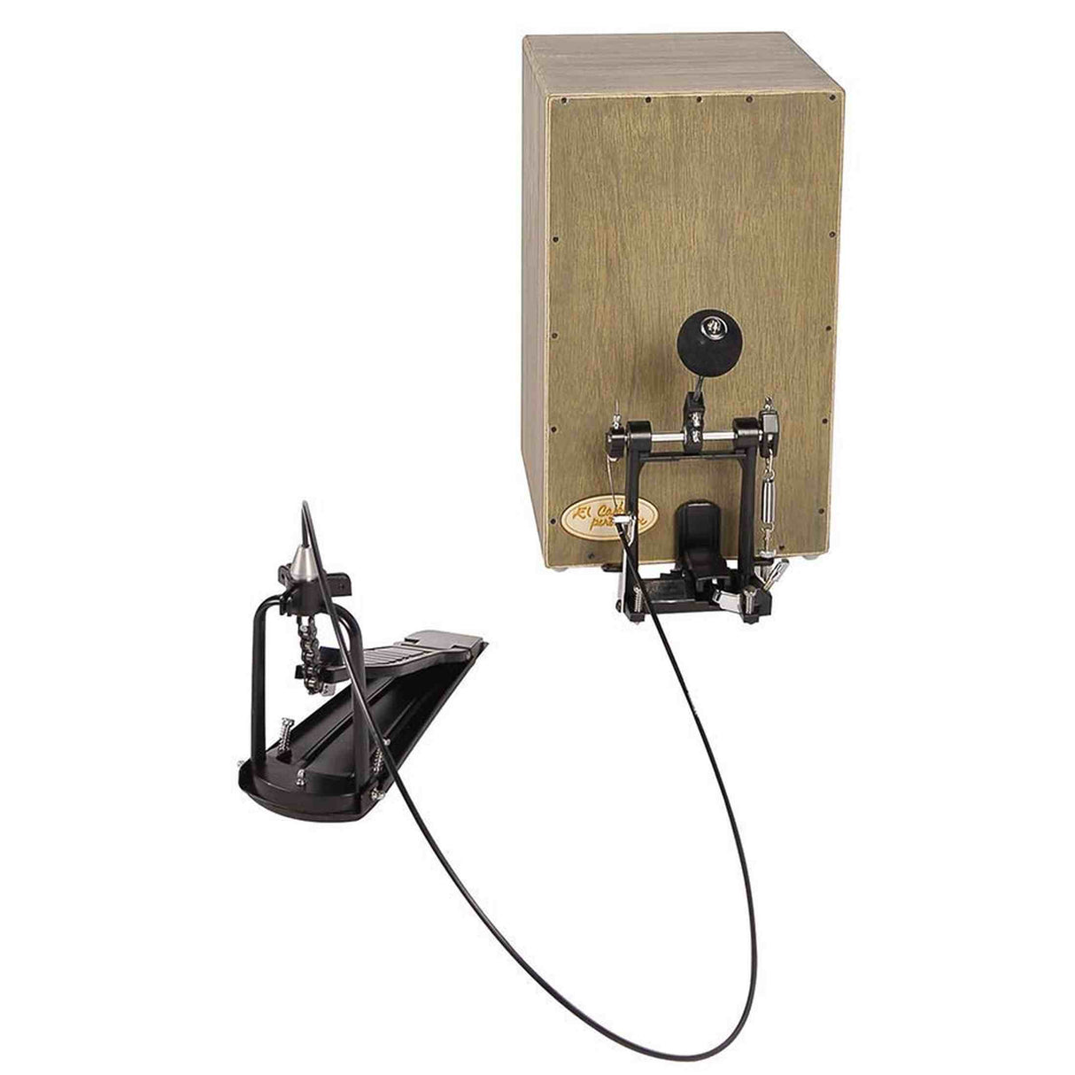 Hayman CJP-070 Cajonpedaal, klopper is met een kabel bevestigd aan het pedaal
