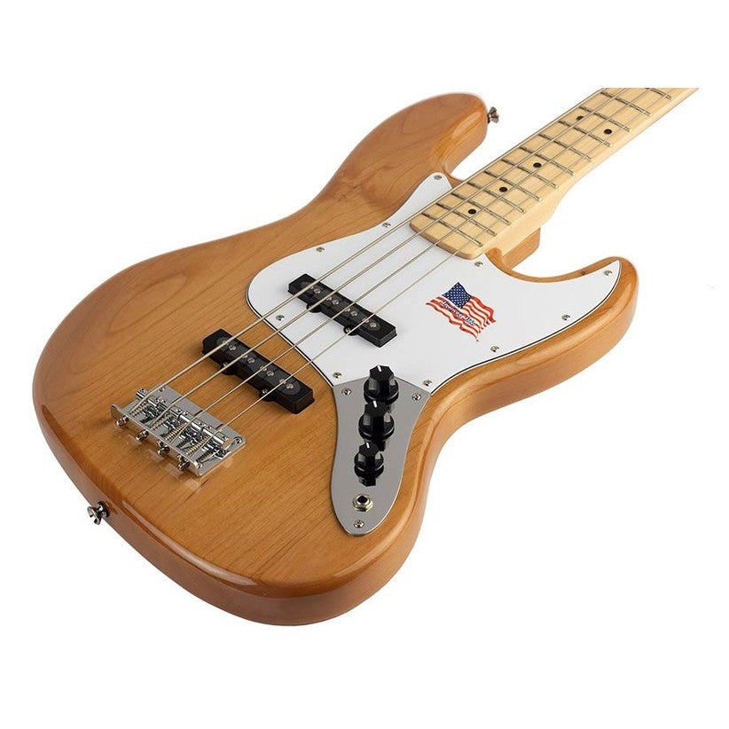 SX SJB/ALD/NA ALD Series J-Style Elektrische Basgitaar Naturel