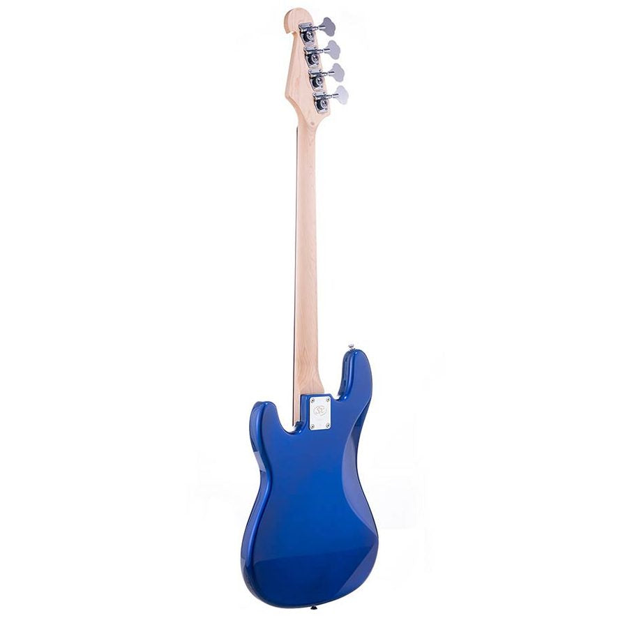 SX BD2/EB Standard Series P-Style Elektrische Basgitaar Electric Blue