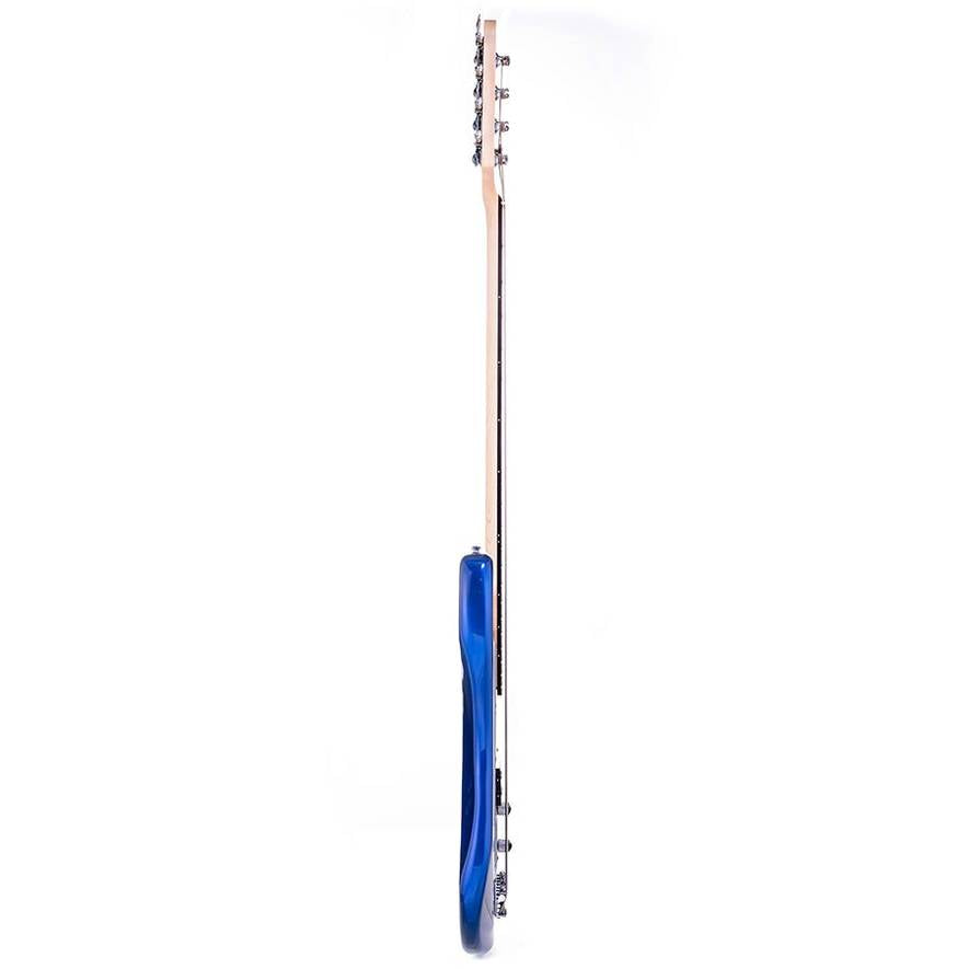 SX BD2/EB Standard Series P-Style Elektrische Basgitaar Electric Blue