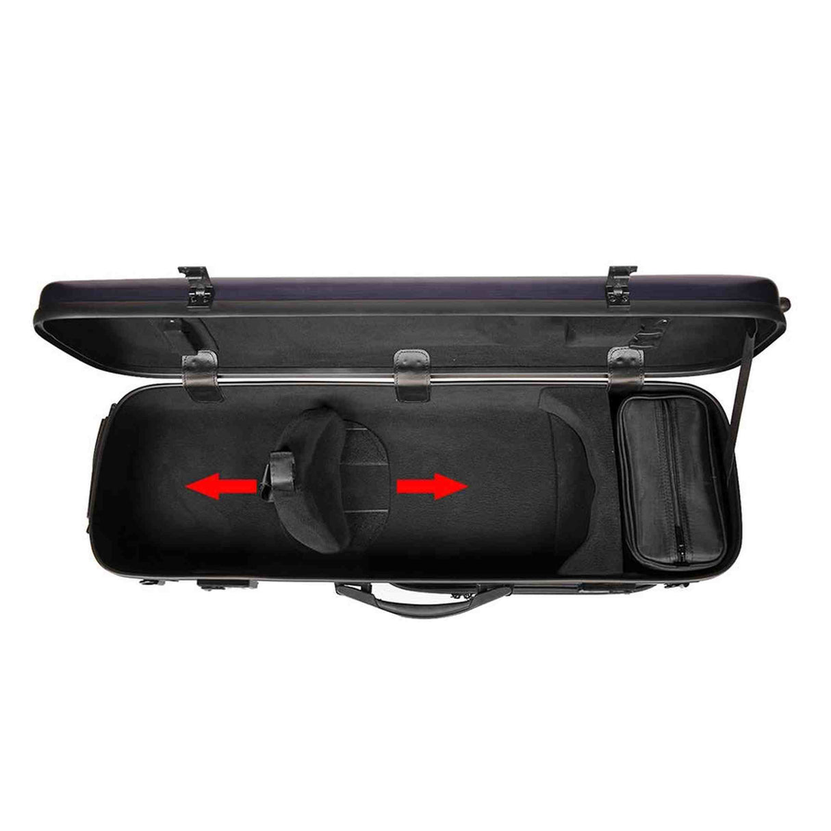 Leonardo VC-50-BU Student Series vioolkoffer rechthoekig 4/4 blauw