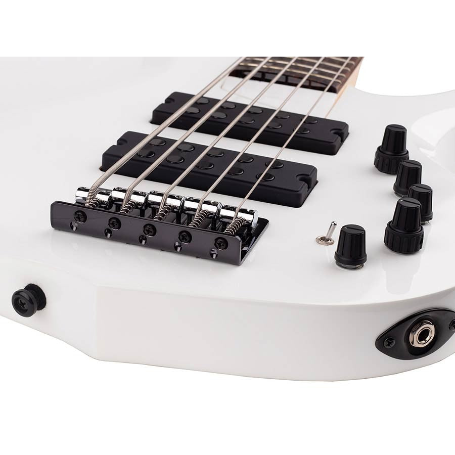 Sire M2+ 5/WHP Marcus Miller 5-Snarige Basgitaar White Pearl