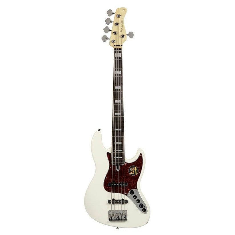 Sire V7+ A5/AWH Marcus Miller 2nd Gen 5-snarige Antique White basgitaar