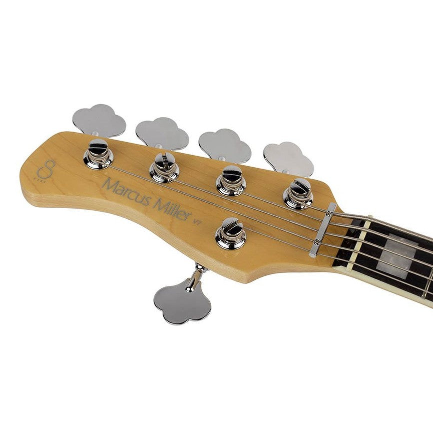 Sire V7+ A5L/AWH Marcus Miller 2nd Gen linkshandige 5-snarige Antique White basgitaar