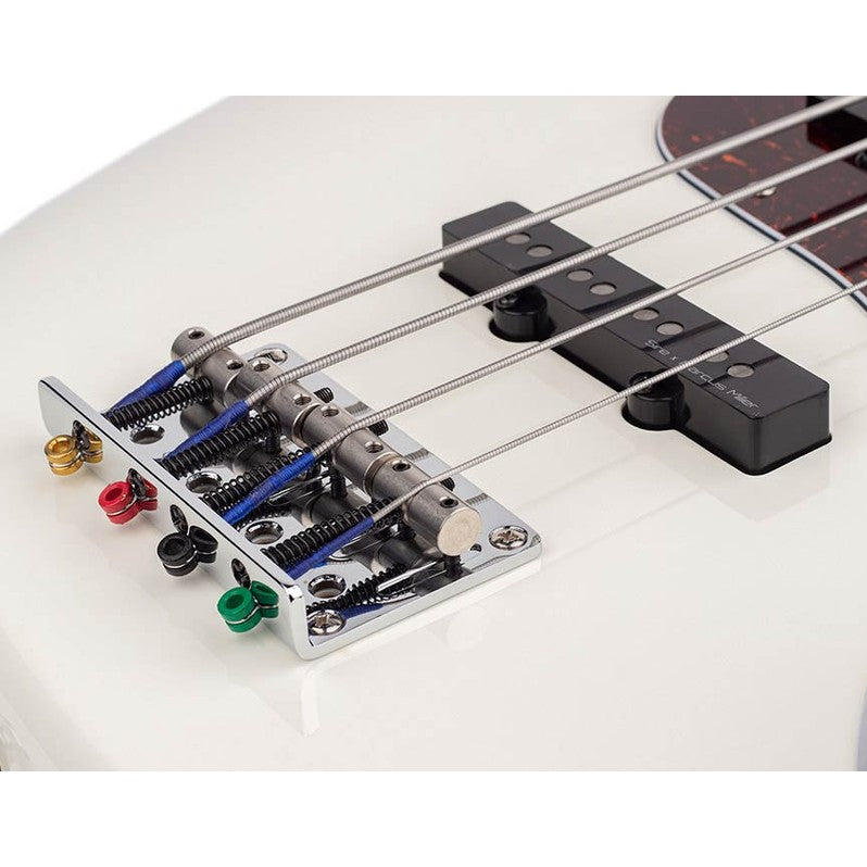 Sire V7+ A4F/AWH Marcus Miller 2nd Gen fretless 4-snarige basgitaar Antique White