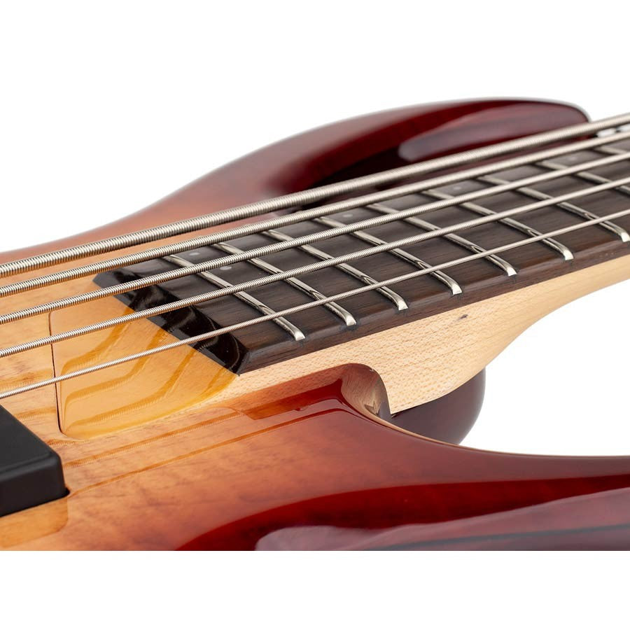 Sire M7+ A5/BRS Marcus Miller 5-Snarige Basgitaar Brown Burst