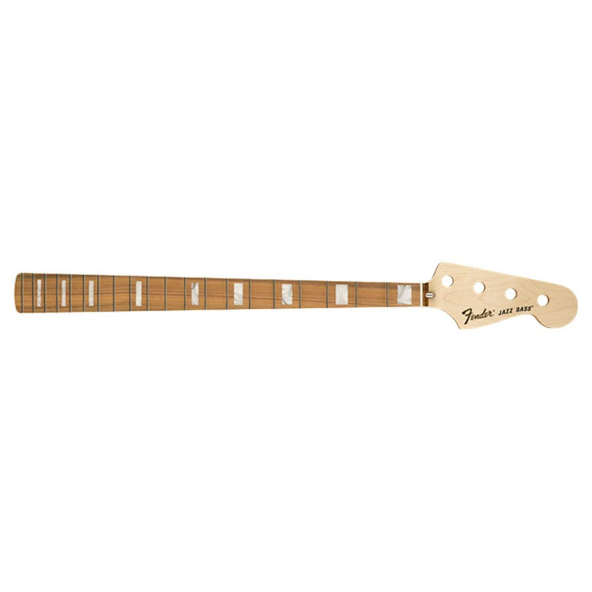 Fender 992003921 70's Jazz Bass neck, 20 medium jumbo frets, block inlay, 7,25" radius pau ferro fingerboard, C-sha
