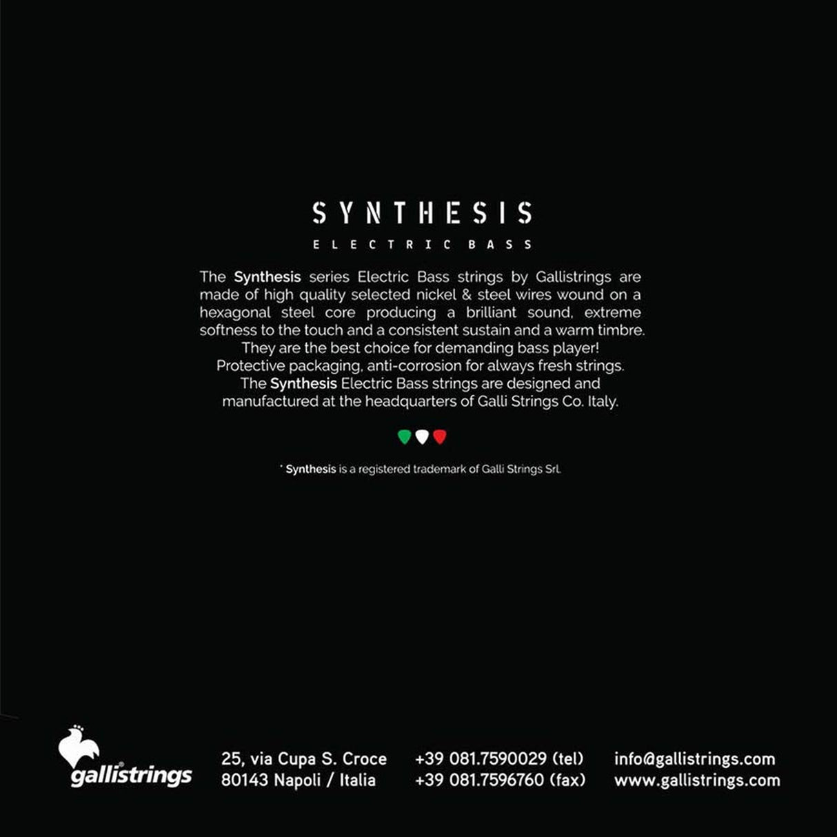 Galli BSN-35130 6-snaren set elektrisch bass, nickel and steel double winding, medium custom, 035-045-065-085-105-130