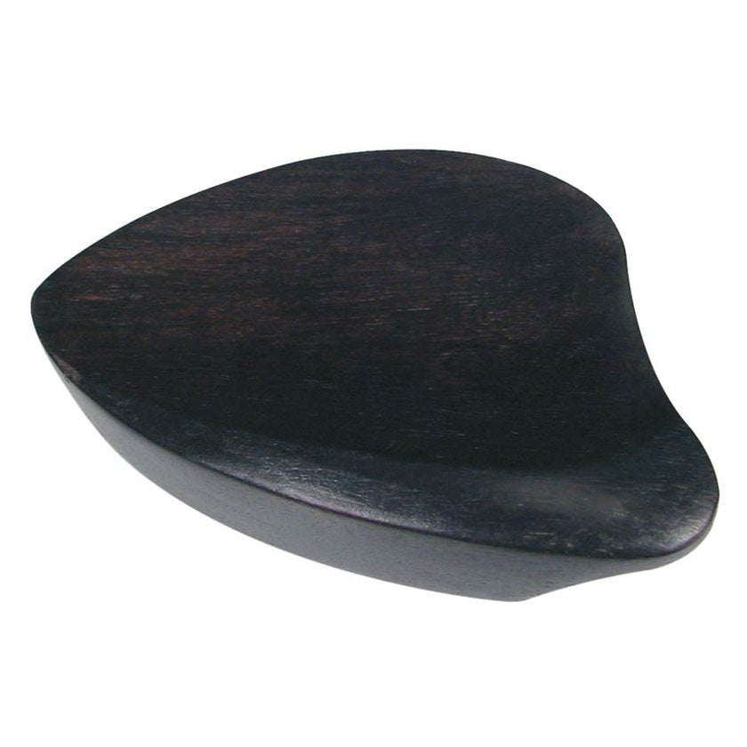 ELS CR-023E chinrest 'Morawetz'-style, made in India, ebony, no screws, no cork