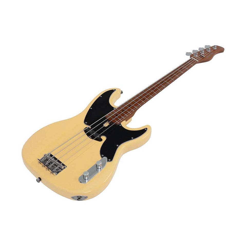 Sire D5 A4/VW Marcus Miller basgitaar 4 snarig passief elzen vintage white