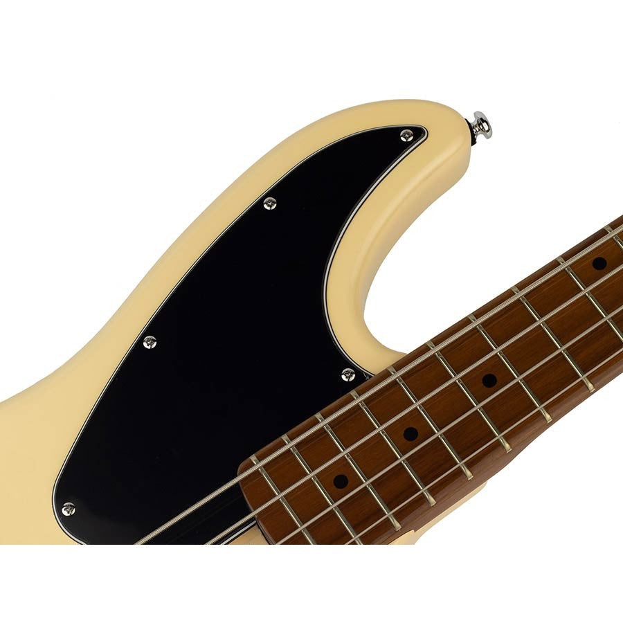 Sire D5 A4/VW Marcus Miller basgitaar 4 snarig passief elzen vintage white