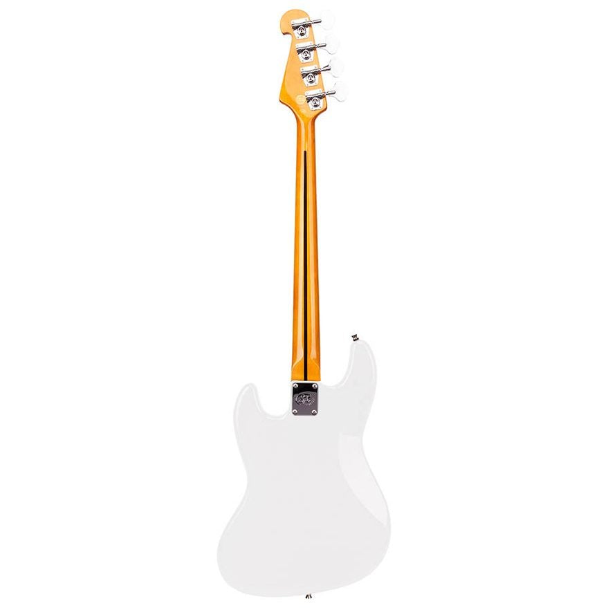 SX SJB62-OWH Retro Series 62 J-Style Elektrische Basgitaar Olympic White