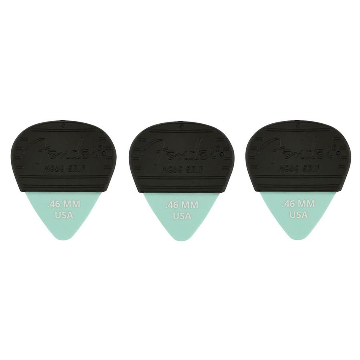 Fender 1985351401 Mojo Grip picks, dura-tone delrin 0.46, 3-pack