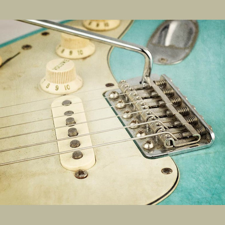 Highwood HG108-NIR Contoured Vintage S-Style Brugzadels 10,8 mm – Nickel Relic Set van 6