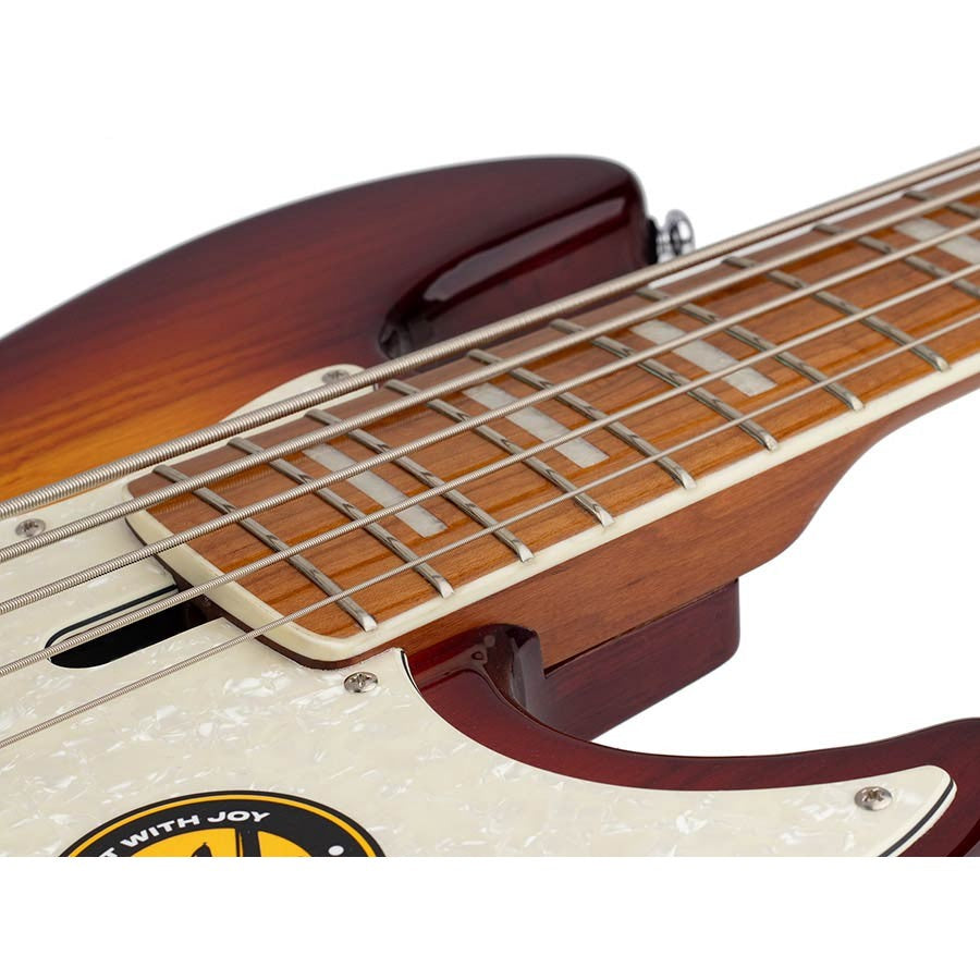 Sire V8 S5/TS Marcus Miller swamp ash 5-snarige actieve basgitaar Tobacco Sunburst