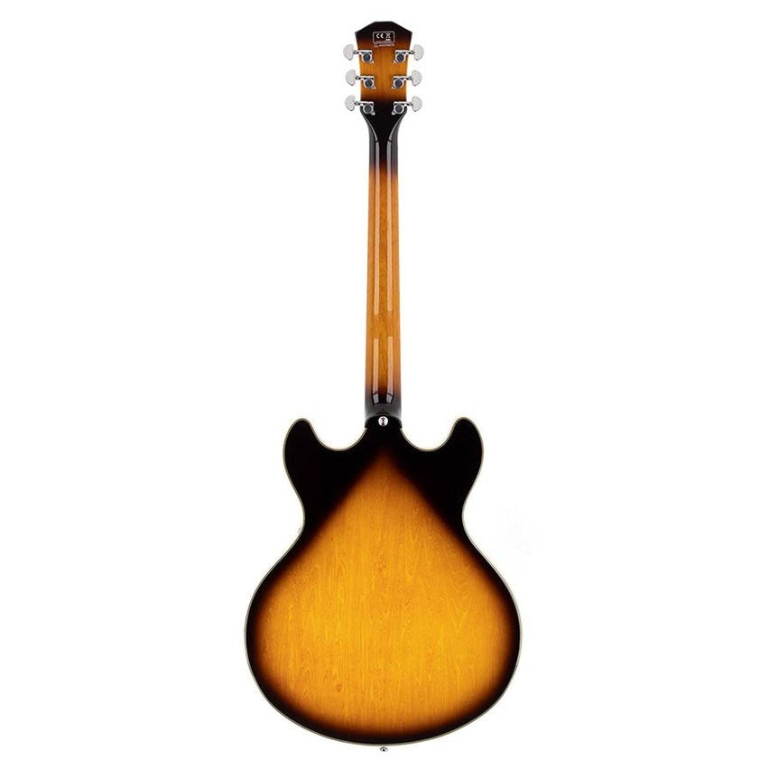 Sire Guitars H7V/VS Elektrische archtop gitaar met P90s vintage sunburst