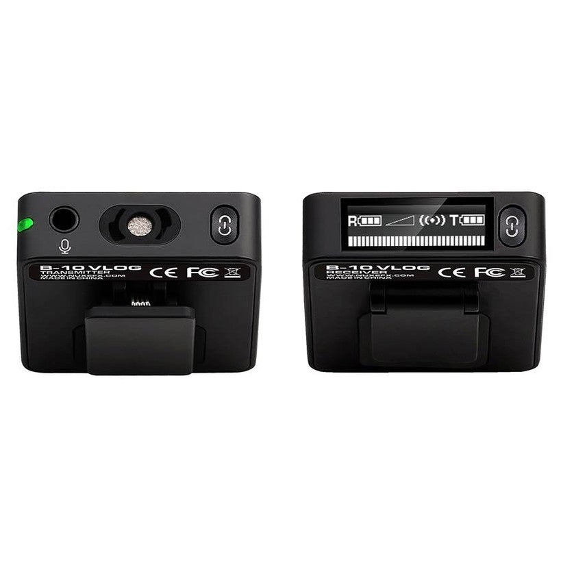 NUX B-10 VLOG 2.4GHz Draadloos Vlog Systeem met Microfoon en Ontvanger