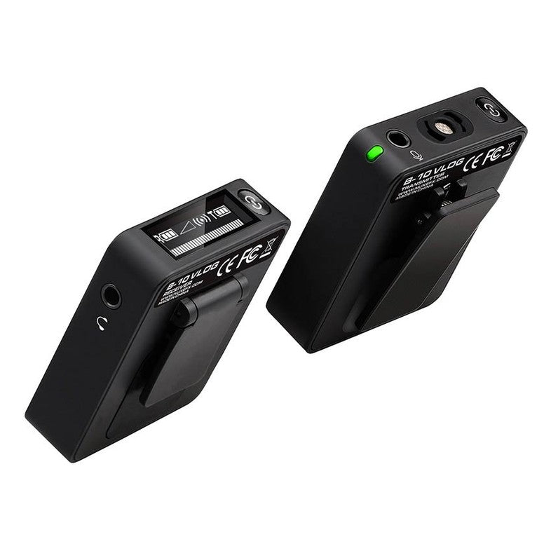 NUX B-10 VLOG 2.4GHz Draadloos Vlog Systeem met Microfoon en Ontvanger