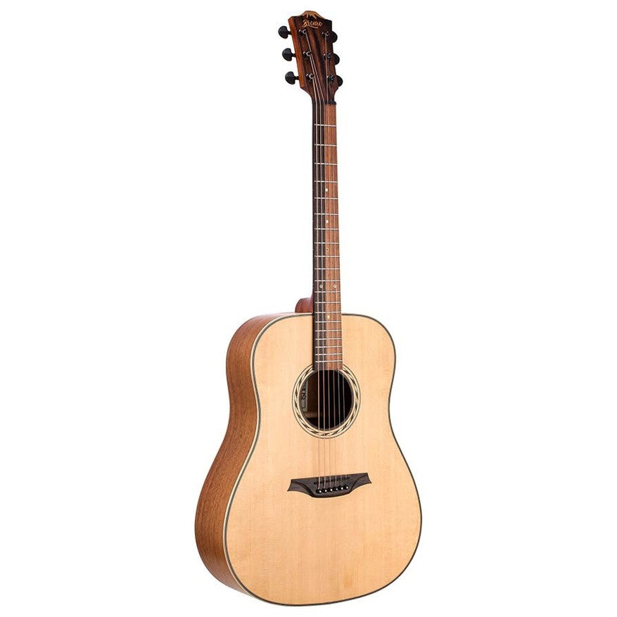 Bromo BAT1 Tahoma Series dreadnought naturel akoestische western gitaar