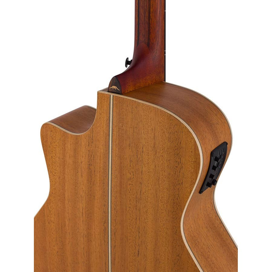 Bromo BAT2CE Tahoma Series auditorium naturel semi akoestische western gitaar