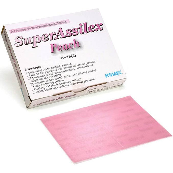 Kovax Assilex ST Latex Schuurvellen – 130 x 170 mm – Doos van 25 stuks