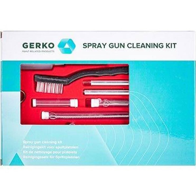 Gerko SGCK23 Reinigingskit voor Spuitpistolen – 22-delig in Koffer