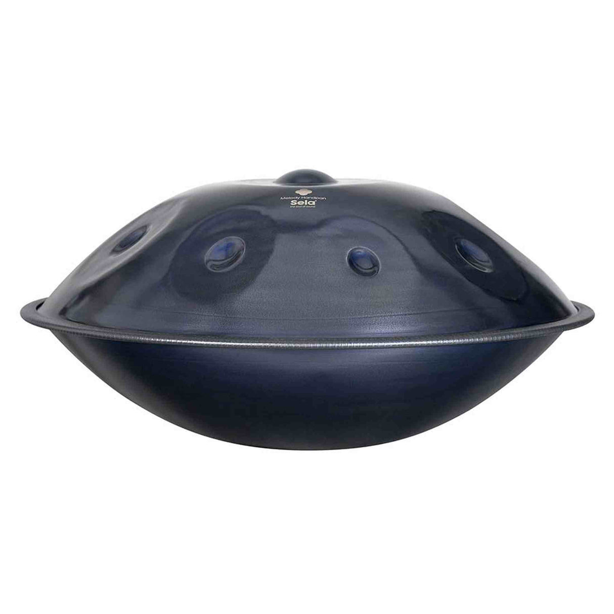 Sela SE 221 Nitrided Steel Handpan D Amara 440 Hz donkergrijs met gevoerde draagtas