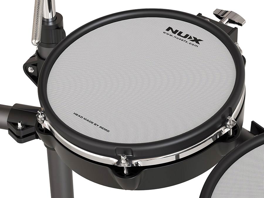 NUX DM-8 Elektronisch Drumstel met All Mesh Heads REMO en Multi-Track USB Audio