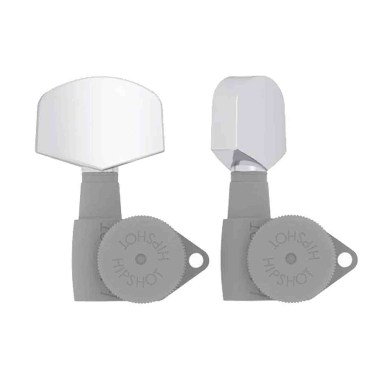 Hipshot HS6B1DLTC Delta Stemknop voor Gitaarmechaniek Chrome, per stuk