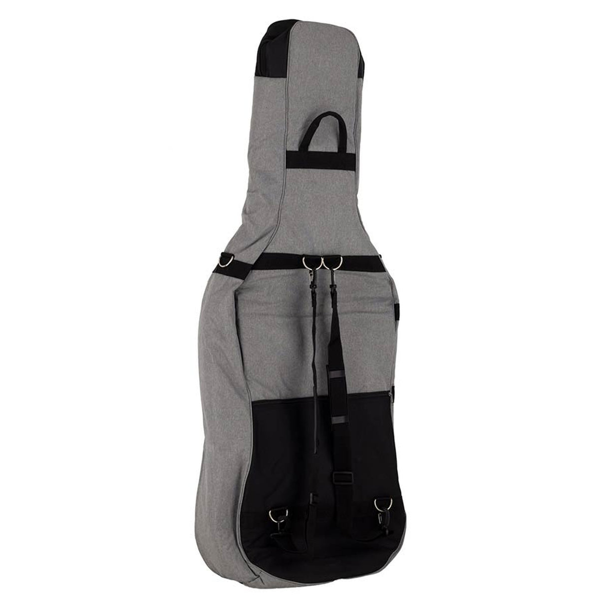 Boston CT-144-GR cello bag 4/4, light grey, 19 mm. padded, 2 straps, various pockets