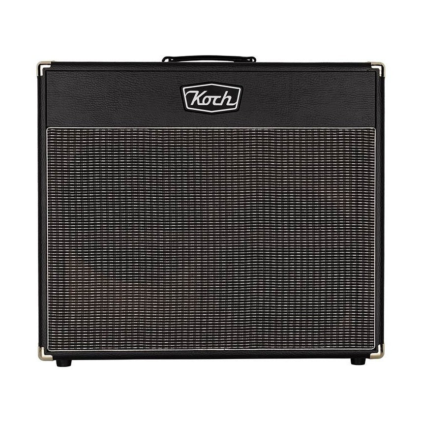 Koch KSC212OB/BS120 Speaker Cabinet – 2x12" 120W Open Back Gitaarcabinet met Zilver Speakerdoek