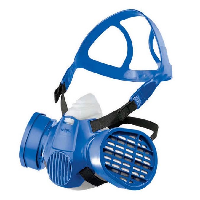 NitorLACK Dräger X-plore 3300 Professioneel Veiligheidsmasker voor Spuitwerk – Zonder Filters