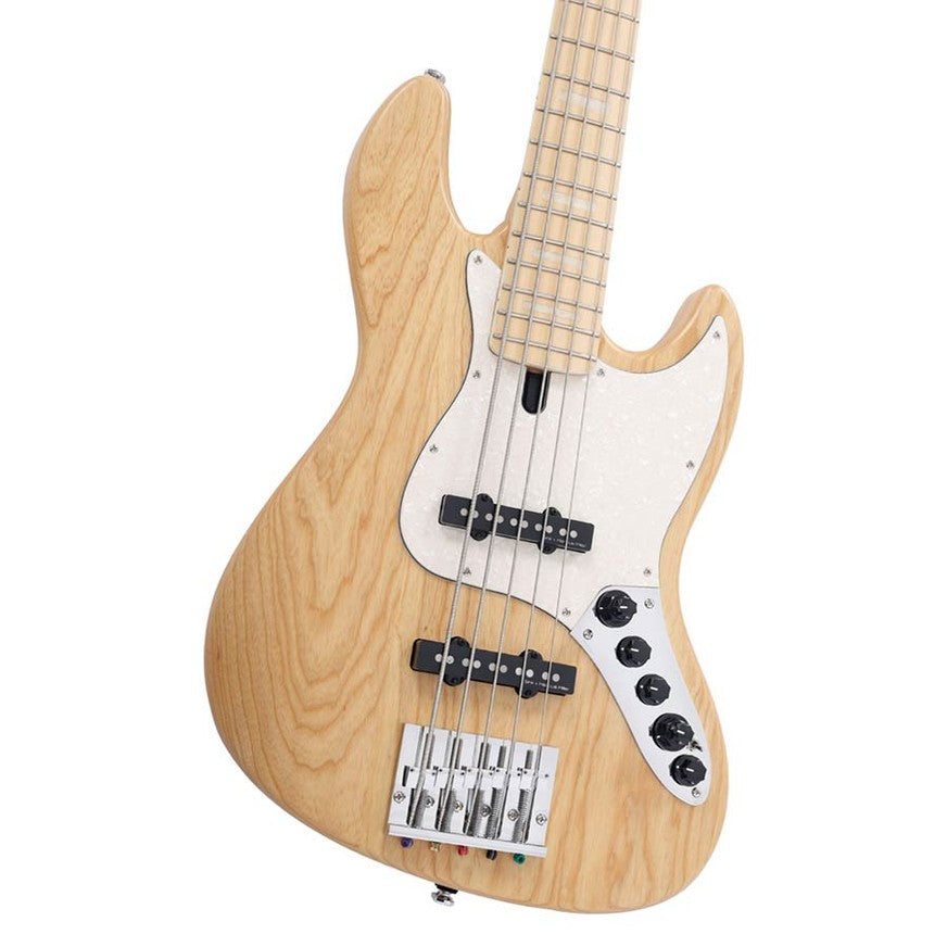 Sire V7 SR5/NTS Marcus Miller Reissue swamp ash 5-snarige actieve basgitaar Natural Satin