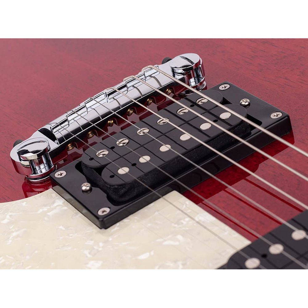 Sire Guitars L3 HH/CH Mahonie elektrische gitaar L-stijl, kersen