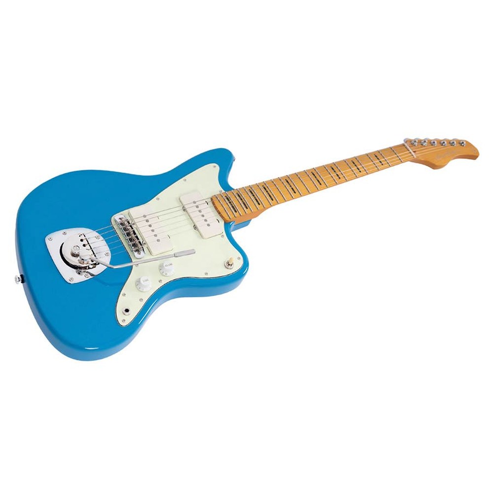 Sire Guitars J5/BLU Mahonie elektrische gitaar J-stijl, BLAUW