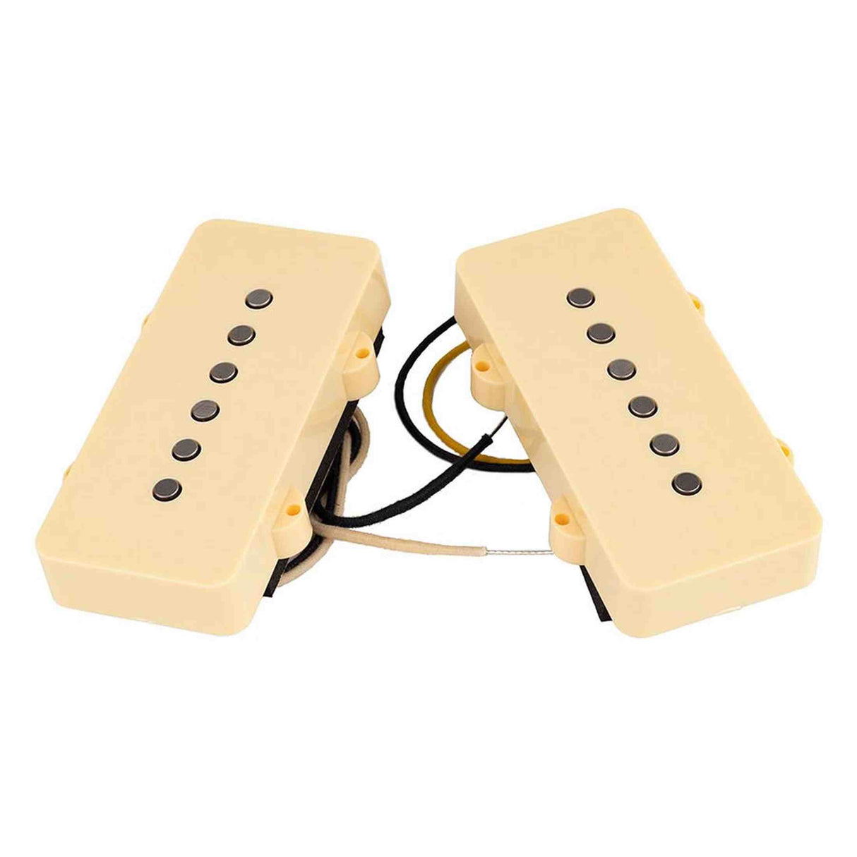 Lollar 107051513/63 Set Van Twee "Original '63 Jazzmaster" Single Coil Pickups - hals en brug, creme